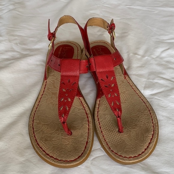 boc Shoes - B o c Born Concepts Clearwater Flat Adjustable Ankle strap Sandals Size 7M